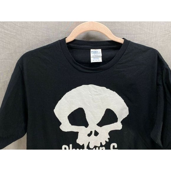 Shut Up And Skate Shirt Adult Medium Black Short Sleeve Pullover Tee‎ Mens - Picture 2 of 9